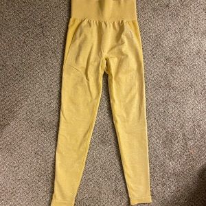 Yellow Marl Flex High Waisted Leggings